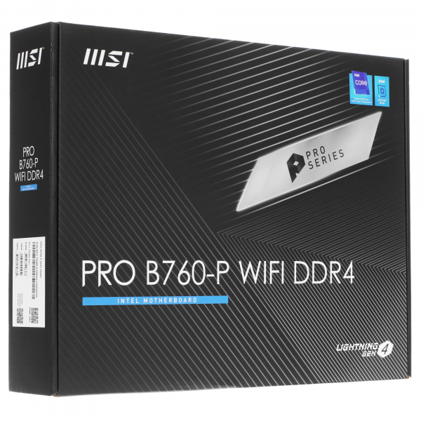 Материнская плата LGA1700 MSI PRO B760-P WIFI DDR4