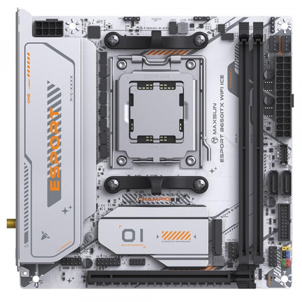 Материнская плата AM5 MaxSun MS-eSport B650ITX WIFI ICE