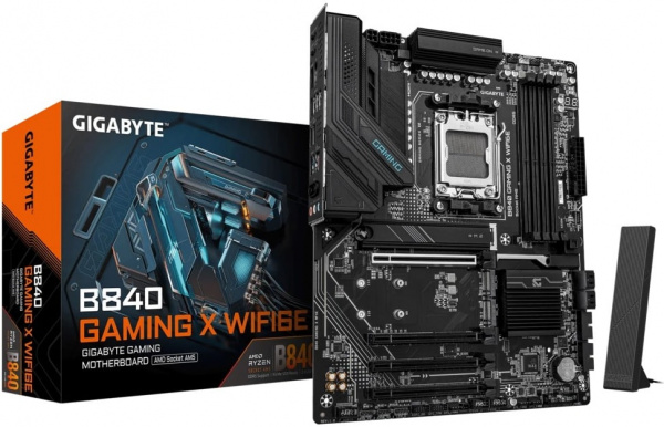 Материнская плата AM5 Gigabyte B840 GAMING X WIFI6E