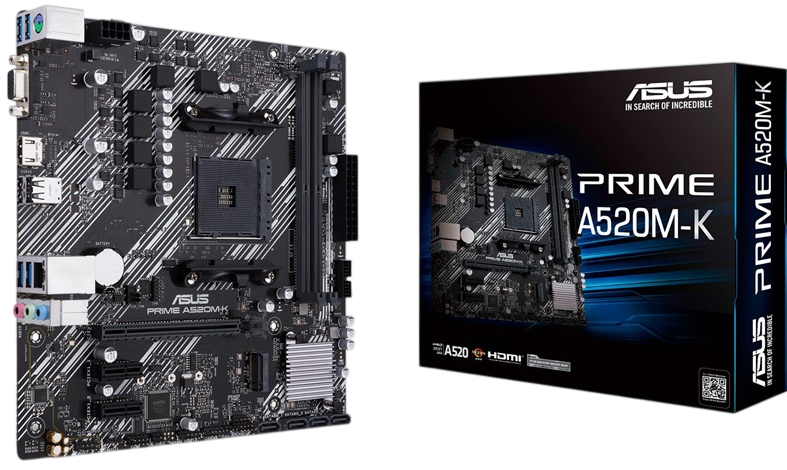 Материнская плата PRIME A520M-K