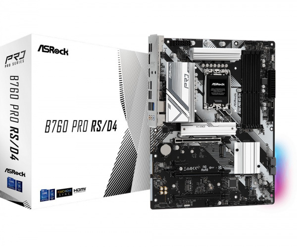 Материнская плата LGA1700 ASRock B760 PRO RS/D4