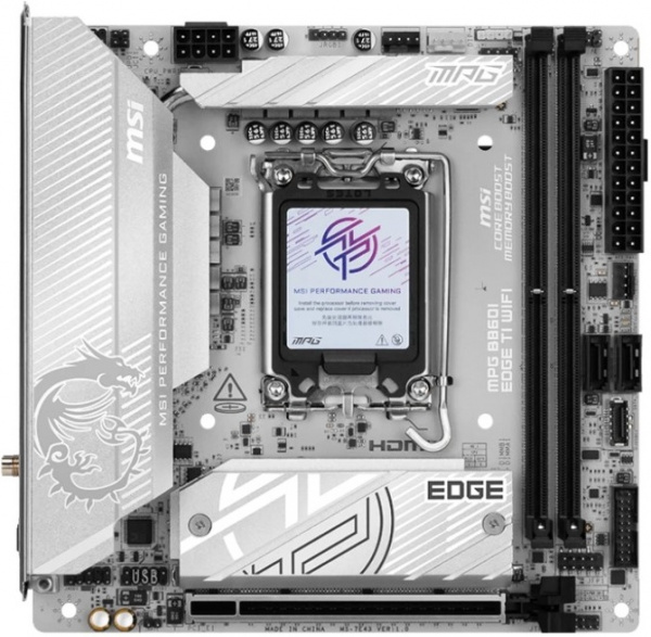 Материнская плата 1851 MSI MPG B860I EDGE TI WIFI