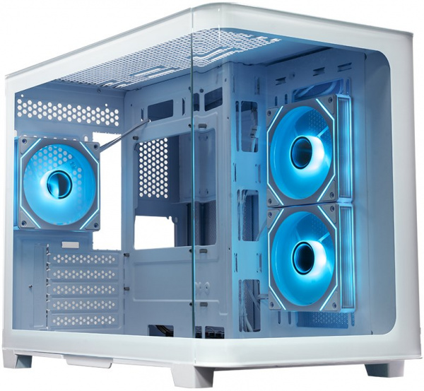 Корпус XASTRA QR500M 3ARGB-FM-C10-UC White / QR500M-3FM12A-C10-UC-WH