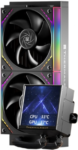 Водяное охлаждение Thermalright Peerless Vision 240 ARGB Black TRPV240AB