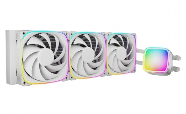 Водяное охлаждение Geometric Future Eskimo Plus 360 White / 3x120mm ARGB fans / 1C303W0361000