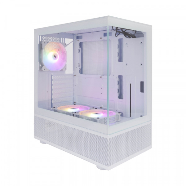 Корпус 1STPLAYER MIKU Mi7-A White / Mi7-A-WH-2F1R-W-1F1-W