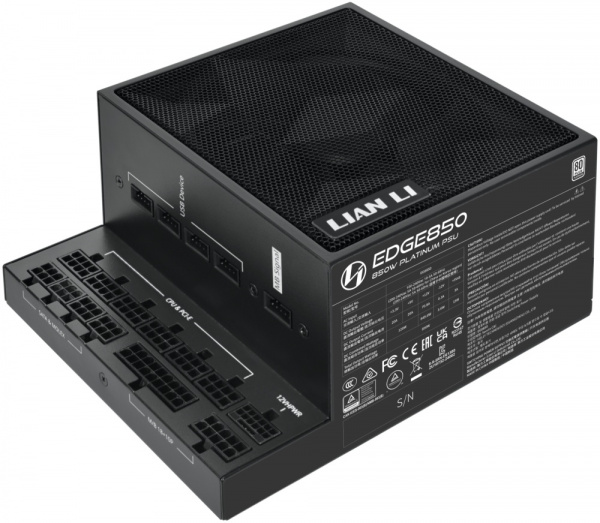 Блок питания 850W Lian Li EG0850 Black 80 PLUS Platinum G9P.EG0850.BE00.RU BS