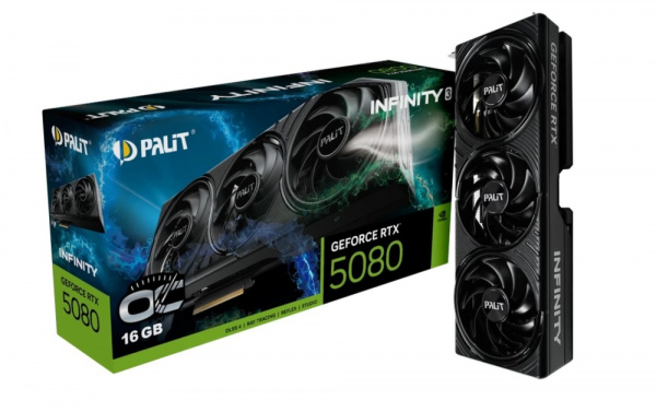 Видеокарта RTX5080 16Gb Palit INFINITY 3 OC NE75080U19T2-GB2035S