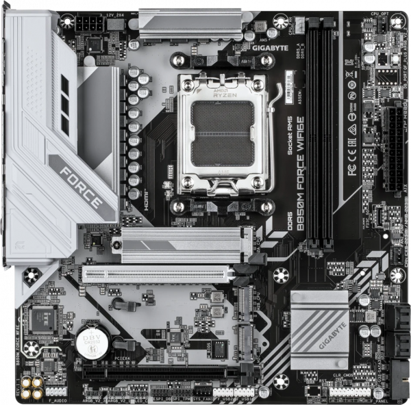 Материнская плата AM5 GIGABYTE B850M FORCE WIFI6E 1.1