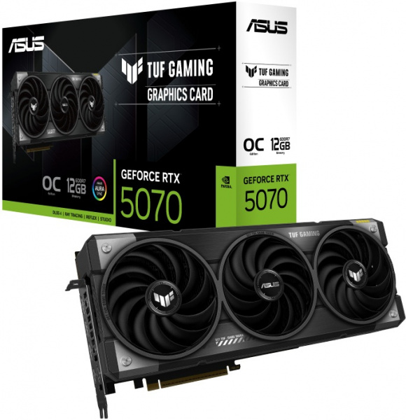 Видеокарта RTX5070 12Gb Asus TUF-RTX5070-O12G-GAMING