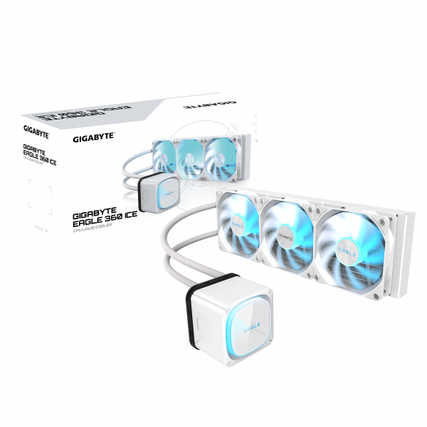 Водяное охлаждение GIGABYTE EAGLE 360 ICE White