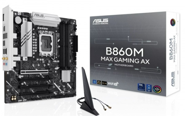 Материнская плата 1851 ASUS B860M MAX GAMING AX