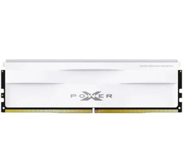 Модуль памяти DDR5 16Gb 6000MHz Silicon Power XPOWER Zenith White C36 (SP016GXLWU60FFSG)