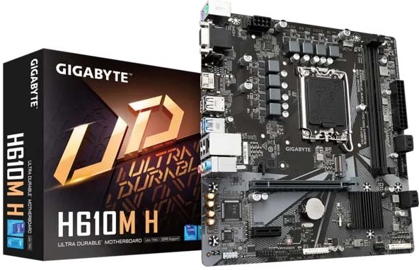 Материнская плата LGA1700 Gigabyte H610M H DDR5