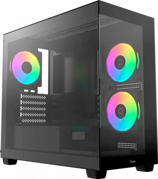 Корпус Ocypus Gamma C52 BK ARGB Черный (Gamma-C52-B-KD300XX-GL)
