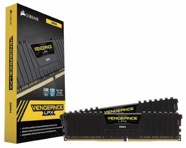 Модуль памяти DDR4 32GB (16GBx2) 3200MHz Corsair Vengeance CM4X16GC3200C16K2E-CN