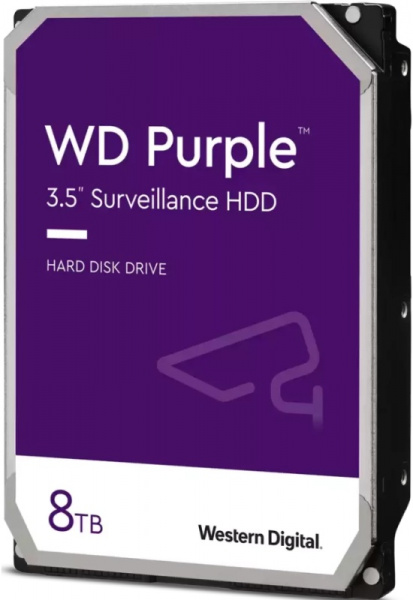 Жесткий диск HDD 3,5" SATA 8TB WD Purple (WD85PURZ)