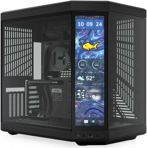 Корпус HYTE Y70 Touch Infinite LCD Black (CS-HYTE-Y70TTI-BB)