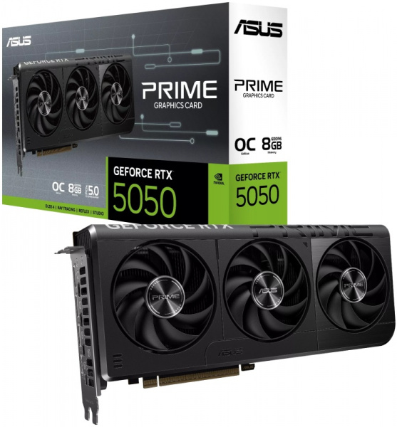 Видеокарта RTX5050 8Gb Asus PRIME-RTX5050-O8G