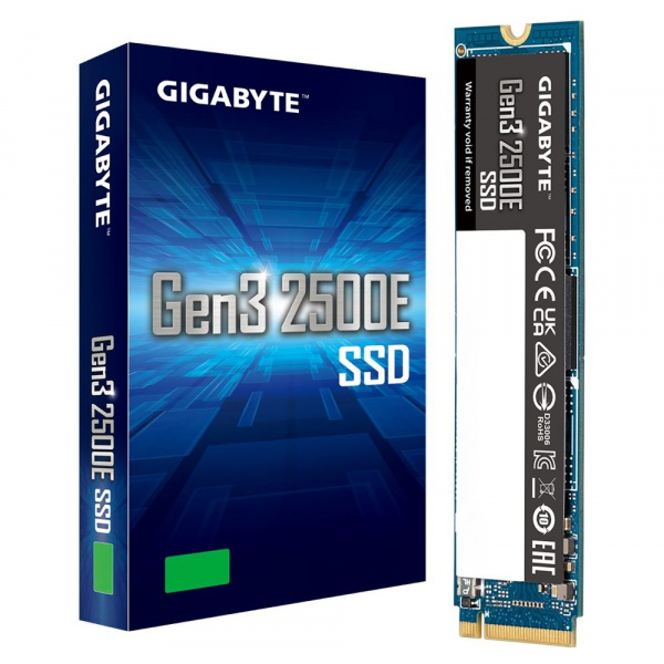 Накопитель SSD M.2 500Gb GIGABYTE G325E500G PCIe Gen3x4