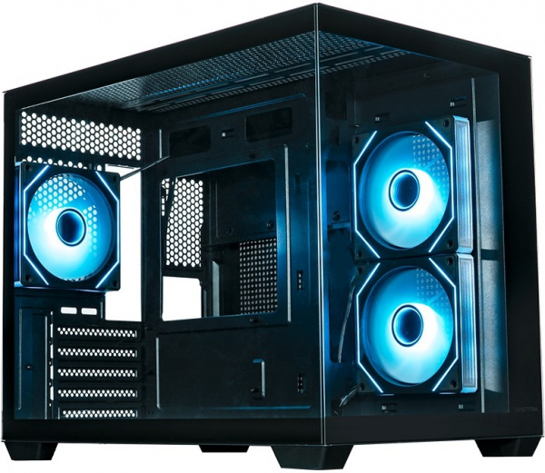 Корпус XASTRA QW500M 3ARGB-C10-UC Black / QW500M-3FM12A-C10-UC