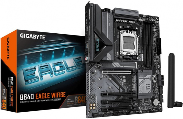 Материнская плата AM5 Gigabyte B840 EAGLE WIFI6