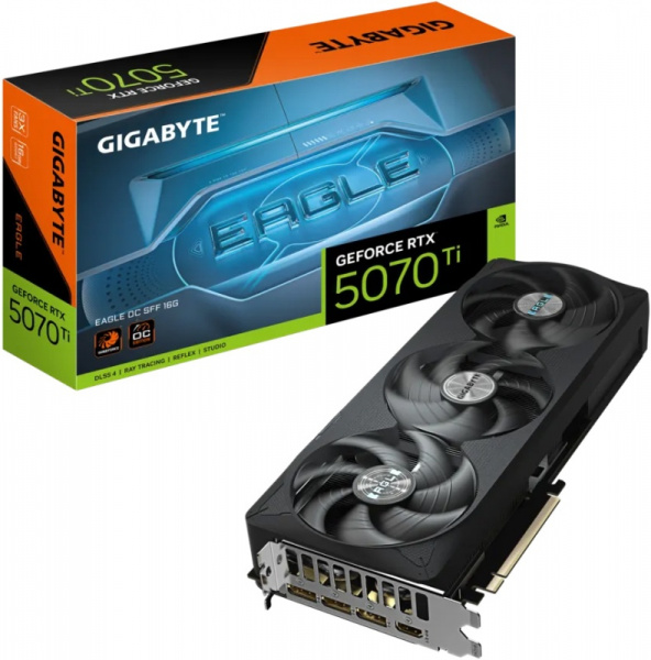 Видеокарта RTX5070Ti 16Gb Gigabyte GV-N507TEAGLE OC-16GD