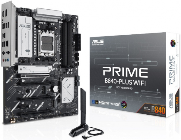 Материнская плата AM5 ASUS PRIME B840-PLUS WIFI