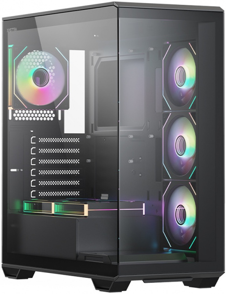 Корпус XASTRA Q600 6ARGB-C10-UC Black / Q600-6FM12A-C10-UC