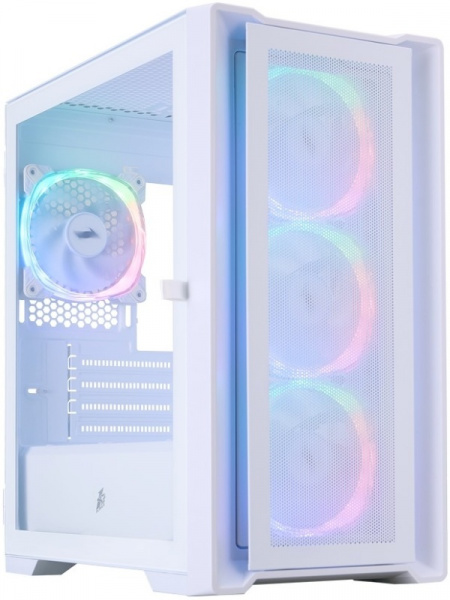 Корпус 1STPLAYER TRILOBITE T4 MESH ARGB White / T4-WH-4FS7-W