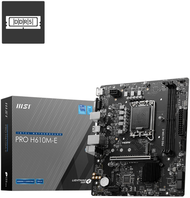 Материнская плата PRO H610M-E DDR5