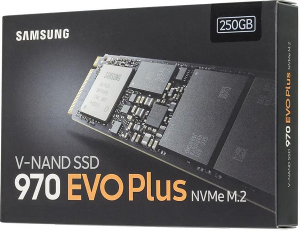 Накопитель SSD M.2 250Gb Samsung MZ-V7S250BW 970 EVO plus