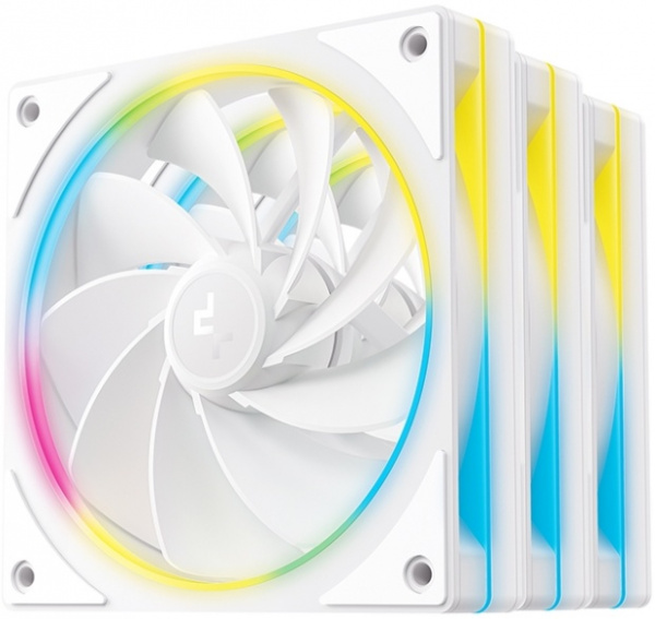 Набор вентиляторов DEEPCOOL FL12 SE WH 3 IN 1 ARGB